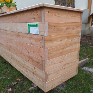 Hochbeet rustikal