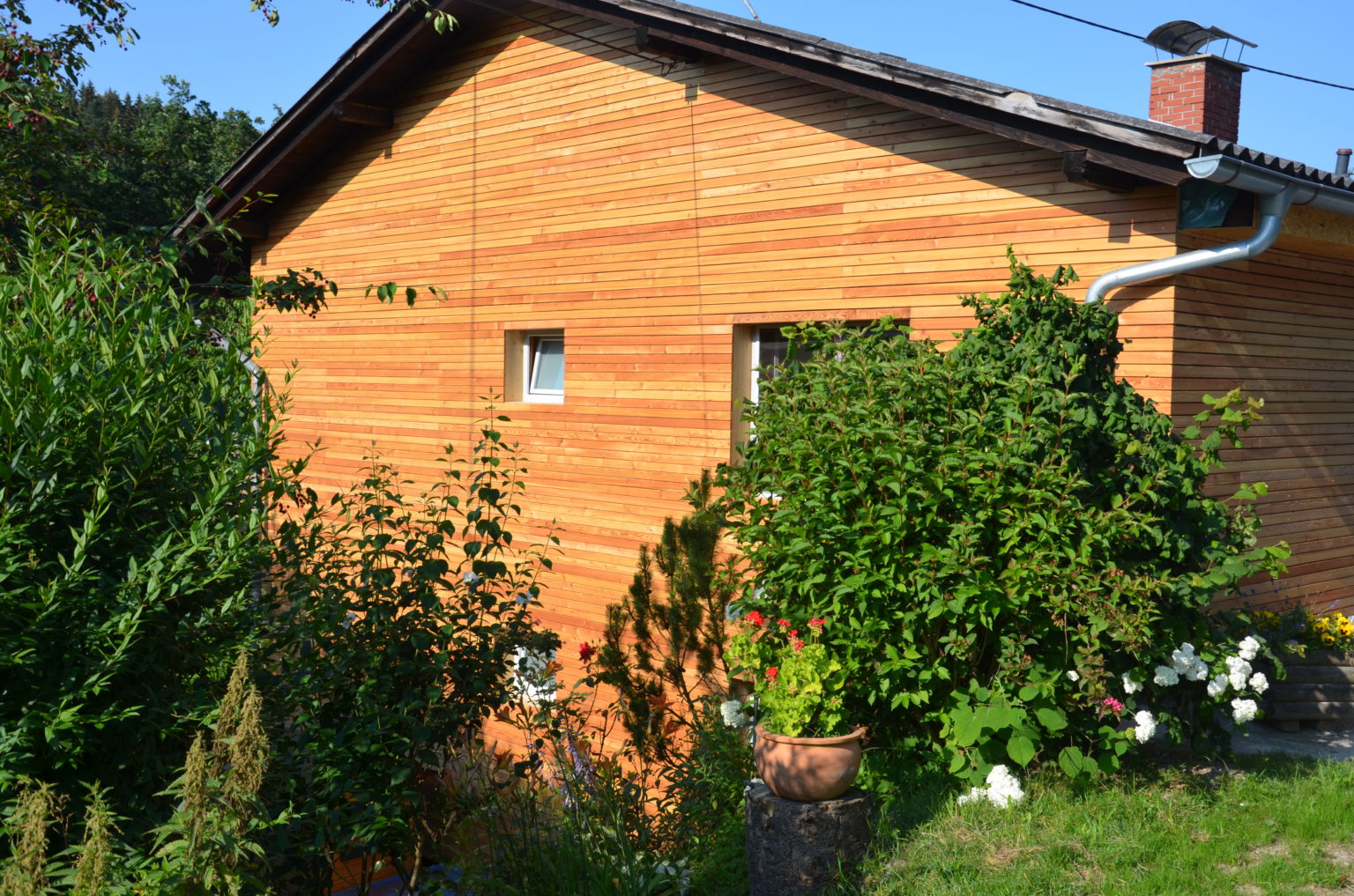 Lärchenfassade